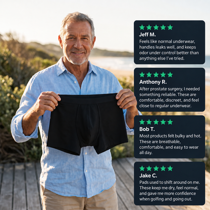DryBoxers Original Leakproof Boxers